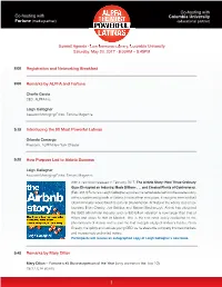 Co-Hosting with Co-Hosting with Columbia University Fortune (Media Partner) (Educational Partner)