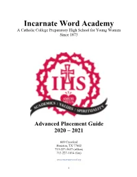 View the 2020-2021 Advanced Placement Guide