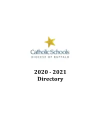 2020 - 2021 Directory
