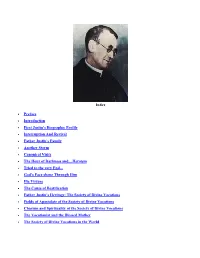 Preface Introduction First Justin's Biographic Profile Interruption And