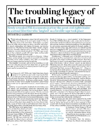 The Troubling Legacy of Martin Luther King