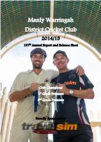 2014/15 Annual Report