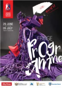2017 Fringe Contents