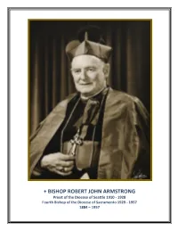 Vol 1, No 6 Bishop Robert John Armstrong