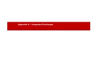 Appendix a – Integrated Exchanges Integrated Exchanges