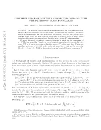 Dirichlet Space of Multiply Connected Domains with Weil-Petersson Class