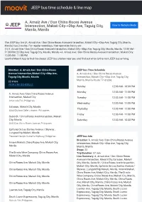 JEEP Bus Time Schedule & Line Route