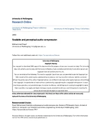 Scalable and Perceptual Audio Compression