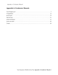 Appendix A: Freshwater Mussels