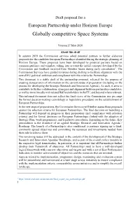 Globally Competitive Space Systems