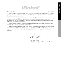 Proxy Statement April 12, 2010 COLIN M