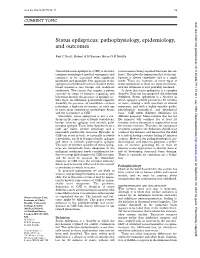 Status Epilepticus: Pathophysiology, Epidemiology, and Outcomes