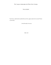 The Concept of Authorship in the Work of Sara Coleridge
