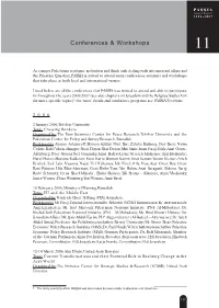 Conferences & Workshops