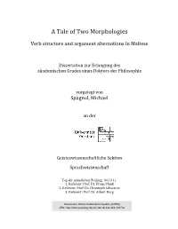 A Tale of Two Morphologies
