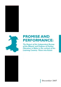 Promise and Performance