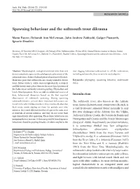 Spawning Behaviour and the Softmouth Trout Dilemma