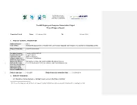Half Yearly Progress Report MG4 July 2016