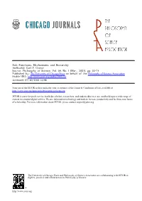 Role Functions, Mechanisms, and Hierarchy Author(S): Carl F