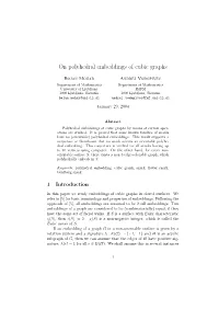 On Polyhedral Embeddings of Cubic Graphs