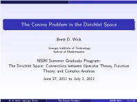 The Corona Problem in the Dirichlet Space