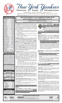 Official Game Information