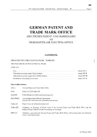 PCT Applicant's Guide – National Phase