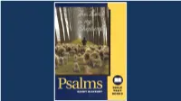 Psalms - Lesson 5.Pdf