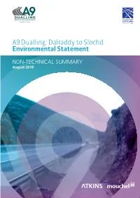 A9 Dualling: Dalraddy to Slochd Environmental Statement