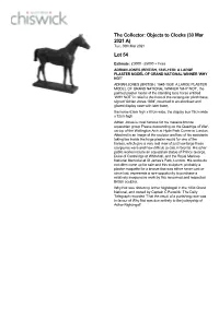 The Collector: Objects to Clocks (30 Mar 2021 A) Lot 54