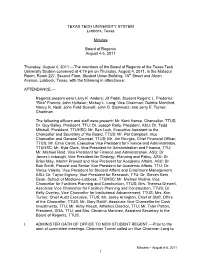 Board Minutes