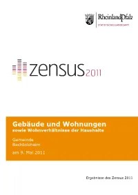 Gebäude Und Wohnungen Am 9. Mai 2011, Bechtolsheim
