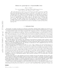 Motion of a Gyroscope on a Closed Timelike Curve