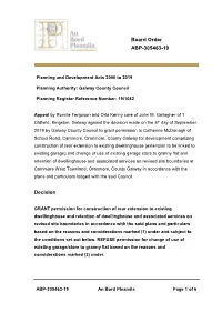 Board Order ABP-305463-19 Decision