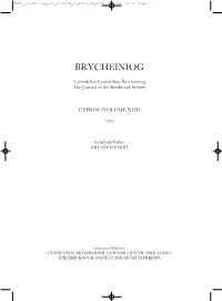 Brycheiniog Vol 43:44036 Brycheiniog 2005 27/4/16 12:23 Page 1