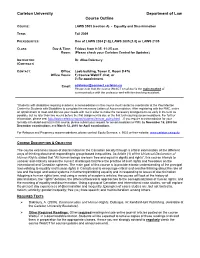 Course Outline