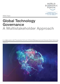 Global Technology Governance a Multistakeholder Approach