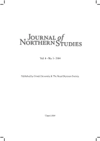 Vol. 8 • No. 1 • 2014