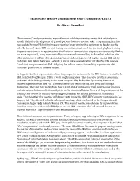 Mainframe History and the First User's Groups (SHARE) Dr. Steve Guendert