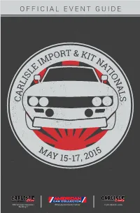 C a R Lisle Import & Kit Natio N a Ls May 15-17, 2015