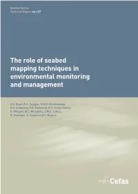 Role of Seabed Mapping Techniques in Environmental Monitoring and Management