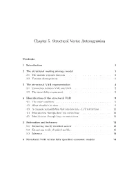 Chapter 5. Structural Vector Autoregression