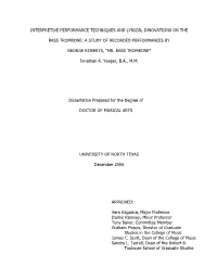 Interpretive Performance Techniques and Lyrical Innovations on The