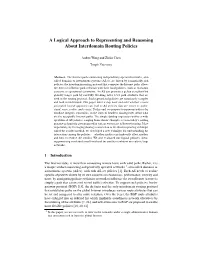 A Logical Approach to Representing and Reasoning About Interdomain Routing Policies