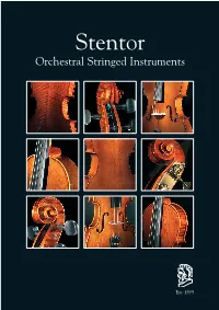 Stentor Orchestral Stringed Instruments