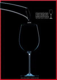 Glass Lines Sorted by Launch Date Year. Claus Riedel’S Legendary Design From1958