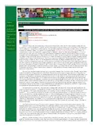 Home Editorial Authors' Responses Guidelines for Reviewers About Us