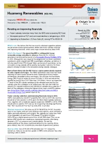 Huaneng Renewables (958 HK)