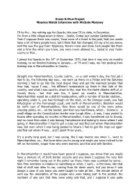 Maurice Walsh Edited Transcript