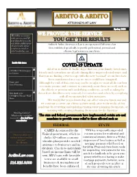 2020 Spring Newsletter